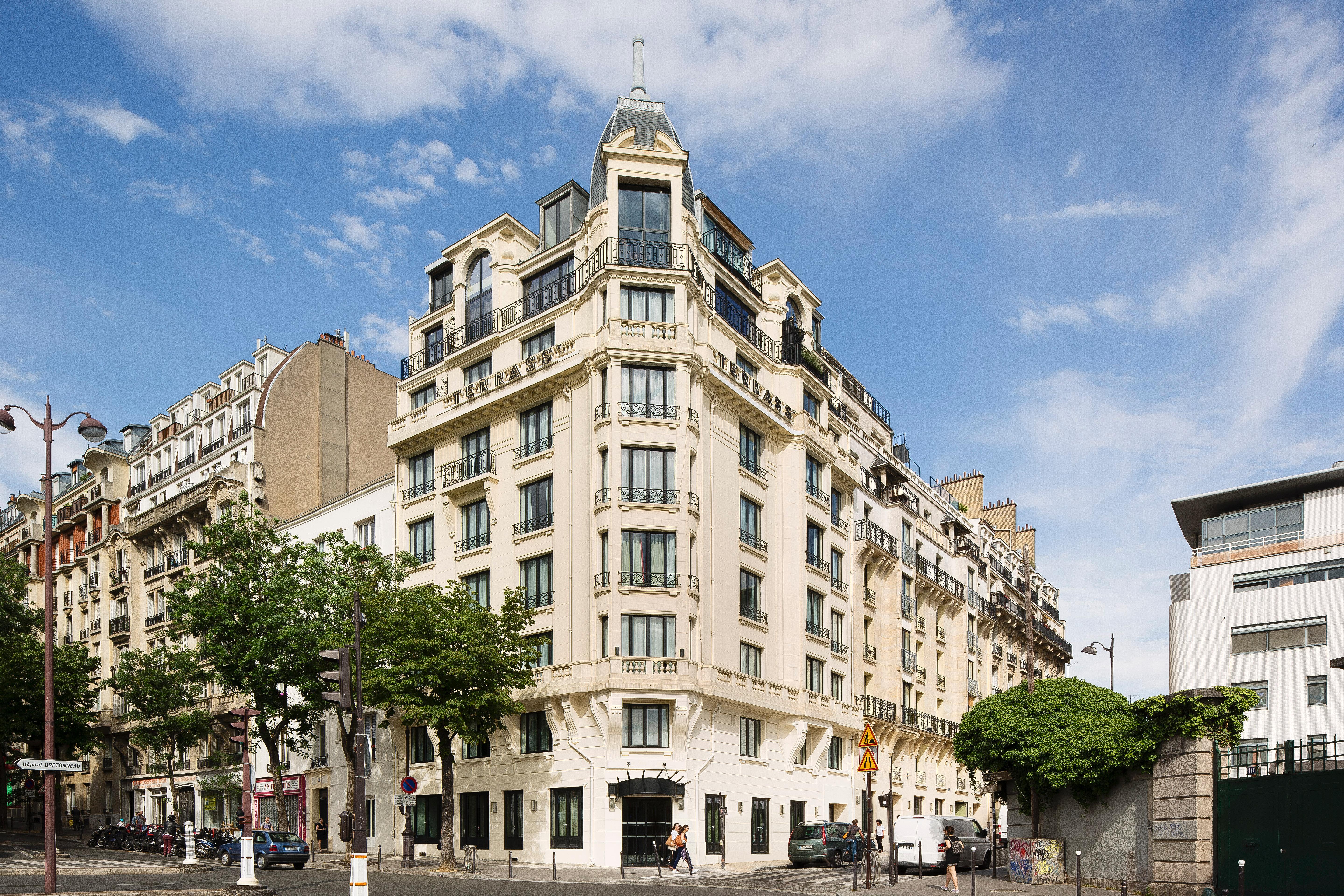 Terrass" Hotel Paris Exterior foto
